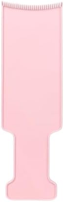 3x Hair Highlighting Board, Salon Accessories, Fittings Professional Dispensing Tinting Brush for Salon,DIY Hairdresser, pink - Image 4