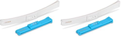 Original CreaClip Set Hair Cutting Tool - As Seen on Shark Tank - DIY Home Hair Cutting Clips for Bangs, Layers, and Split Ends, Hair Cutting Guide (Set of 2) (Pack of 2) by CreaProducts