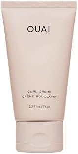 OUAI Curl Defining Cream - Travel Size Hydrating Curl Cream (2.5 Oz) by OUAI