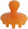 Scalp Massage Brush Meridian Acupuncture Massager Head Scrubber Tool Yellow by FHXHJJUS