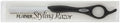 Feather Black 7.25" Styling Razor Handle - Professional Hair Tool by Feather
