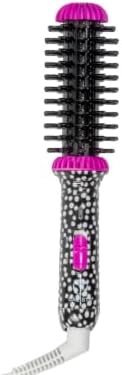 CALISTA GoGo Mini Heated Round Brush, Corded On-the-Go Styling, Polka Dot by CalistaToolsLuxuryBeauty
