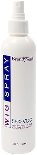 Non-Aerosol Styling Wig Spray for Synthetic & Natural Human Hair Wigs by brandywine