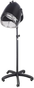1000W Professional Hooded Hair Dryer,Standing Blow Hair Dryer with Cap and Wheels,Temperature and time are Adjustable,Suitable for Salon and Home by OIYALI