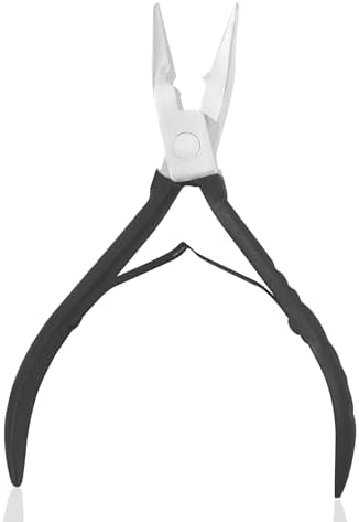 SIVOTE Hair Extension Pliers for Bead Extensions, Black - Extension Tool Kit for Micro Links, Hair Extensions Pliers, and Seamless Beads Closure by SIVOTE