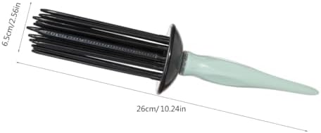 Curl Defining Round Brush Curly Hair Comb, Travel-friendly Styling Tool for Beautiful Curls (black) - Image 3