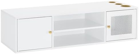 Wall Mount Salon Station for Hair Stylist Barber Stations 2501(White) by BarberPub