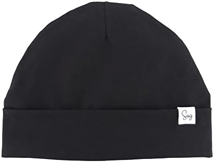 Jersey Beanie Hat for Newborn Baby Boys Girls Silky Satin Lined Hats Bonnet Toddler Infant Little Kids Beanies Caps - Image 5
