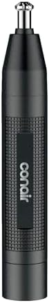 ConairMAN Ear and Nose Hair Trimmer for Men, Cordless, 360° Bevel Blade by conair