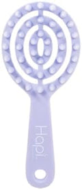 Cricket Hapi So Clean Scalp Massager Brush – Silicone Scrubber & Exfoliator for Hair & Scalp Care, 38 Firm Tapered Teeth, Shampoo Brush for Shower & Salon - Light Purple by CricketCompany