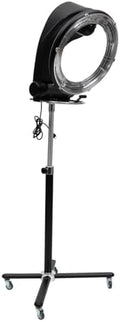 Professional Stand Hair Dryer, 950W Sit Under Hair Dryer with Wheels, Height Adjustable Standing Hair Dryer Bonnet | Stand Bonnet Hair Dryer | 3 Temperature Settings | Touch Screen Switch | Timer by Yellulu