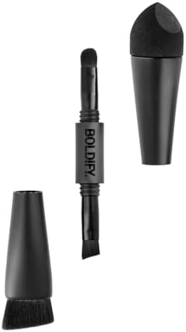 BOLDIFY Hairline Powder Brush, Root Touch Up Brush Applicator – Four-Ended by Boldify