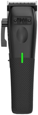 TPOB Play Barber Hair Clippers for Men 7500 RPM with Rubber Grips (Blackout) - Image 2