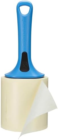 Evercare Jumbo Lint Roller, 60‑Sheet Extra‑Large Adhesive Roller with Blue Handle for Pet Hair & Lint - Image 3