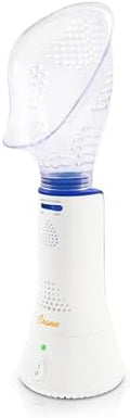 Crane Corded Personal Steam Device for Sinus, Congestion, & Cough Relief, Vapor Pad Compatible, White, 30 ml by Crane