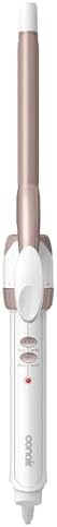 Conair Curling Iron, Double Ceramic, 1/2-in. Width, White/Rose Gold by conair