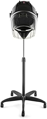 Beautystyle Professional Hair Dryer Stand Bonnet Portable Height Adjustable Hair Dryer Hooded with Rolling Base - Image 2