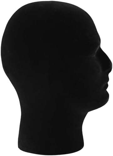 2 Pack Black Mannequin Head Stand - Image 5