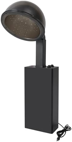 Hooded Hair Dryer 1200W, Professional Hooded Standing Salon Dryer with 0-60min Timer, Salon Conditioning Hair Care 85-140℃/185-284℉ Adjustable Temperature, for Homes, Beauty Salons, Studios by Unknown