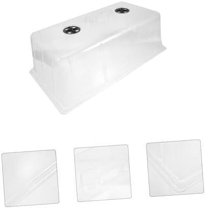 Plant Insulation Cover 54x29x18cm Plastic Air Vent Dome - Image 3
