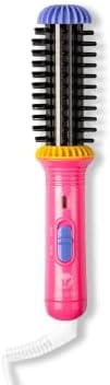 CALISTA GoGo Mini Heated Round Brush, Corded On-the-Go Styling, Peachy Pink by CalistaToolsLuxuryBeauty