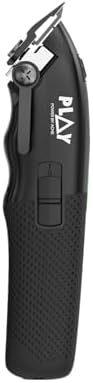 TPOB Play Barber Hair Clippers for Men 7500 RPM with Rubber Grips (Blackout) - Image 4