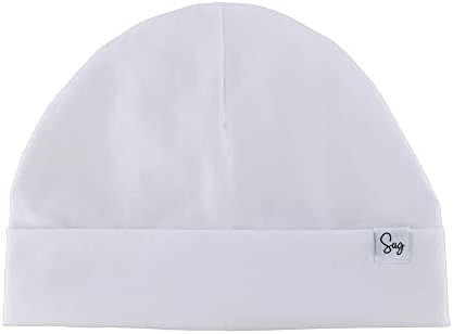 Jersey Beanie Hat for Newborn Baby Boys Girls Silky Satin Lined Hats Bonnet Toddler Infant Little Kids Beanies Caps by Sugarmelon