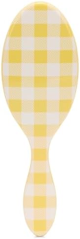 Wet Brush Original Detangler, Golden Gingham (Coastal Charm), Ultra-Soft IntelliFlex Bristles Glide Through Tangles, Detangling Hair Brush (Wet & Dry), Women & Men, Limited Edition by WetBrush