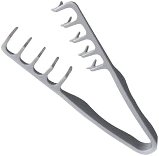 Texture Comb Volumizing Comb, Volumizing Fluffy Texture Styling Comb for Men and Women, Maximum Root Lift Tool, Non-Slip Grip, ABS Plastic with Textured Grip Tool (Gray) by Unknown