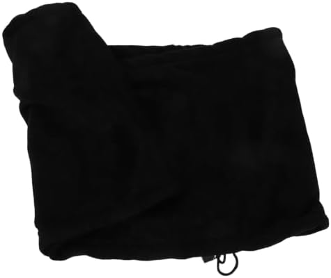 Black Cloth Hair Steamer Hood Cover with Adjustable Drawstring by Homoyoyo