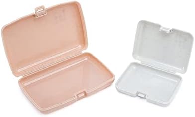 Caboodles Care Pack and Lil Bit Set | Mini Cosmetic Storage for Purse With Snap-Tight Latch, Silvery Grey Sparkle & Nude Sparkle - Image 2