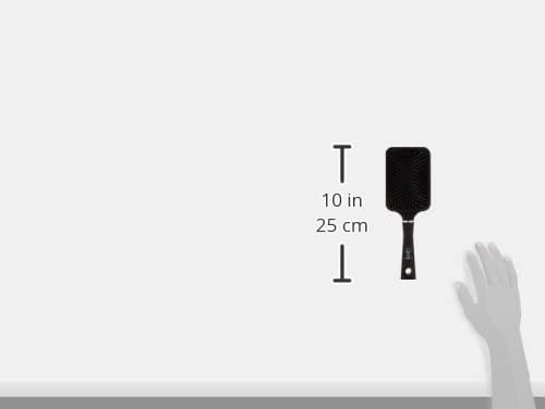 Goody Detangle It Paddle Brush, Black, Custom Style Detangler with Nylon & Boar Bristles, Use as a Detangling or Styling Brush to Tackle Tangles & Knots, For Thick Hair (Pack of 2) - Image 6