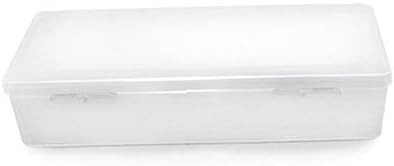 Transparent Box Storage Case for Nail Art Equipment Manicure Tool by Rolabling