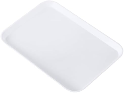 JMU White Dental Procedure Trays Flat Trays Size B 13.25" X 9.75" by JMU