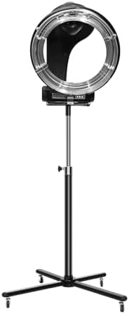 Stand Hair Dryer, 1200W Hair Salon Color Processor Dryer, 3-in-1 Orbital Hair Dryer and Processor 6 Modes, Adjustable Height, Rolling Base for Salon & Home Use, Quiet Care by DNYSYSJ