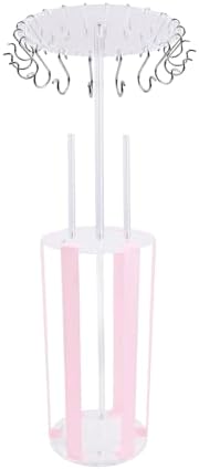 Bow Holder Bow Organizer for Girls,Baby Hair Clips Storage Stand, Rotatable Hair Accessory Organizer Rack for Baby Newborn Infant Toddler Kids (snzp-18-1) - Image 7