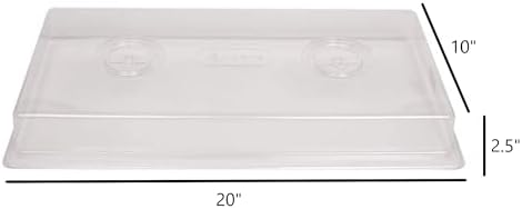 SUNPACK Sundome Plastic Multi-Vented Humidity Dome, Clear, 2" (Pack of 5) - Ideal for Greenhouses or Indoor Gardening - Able to Adjust Humidity with Vents - Image 5