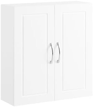 SoBuy Over Toilet Wall Mount Medicine Cabinet, Wall Size, White by Haotian