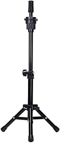 AliLeader 25 Inch Wig Head Stand Adjustable Mannequin Head Stand Wig Stand Tripod with Head Adjustable Wig Tripod Stand for Training Heads and Canvas Block Head by AliLeader