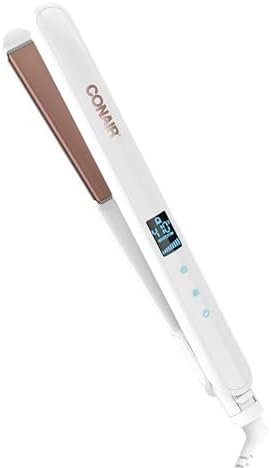 Conair Hair Straightener, Double Ceramic, 1" Extra-Long Plates by conair