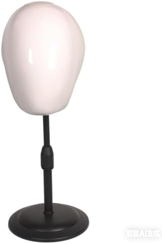 17inchs Styrofoam Mannequin Head (1 Pack) - White Foam Wig Stand with mask for Wigs, Hats, Masks, Hairpieces, Arts, Crafts, DIY Projects, Salon Display, and Travel Use (White color) - Image 3