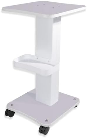Esthetician Trolley Cart w/Wheels, Rolling Beauty Spa Organizer Station by HUOXOU