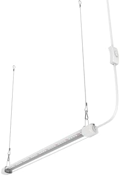 LED Grow Light 2FT Full Spectrum Compact Linkable Lighting Fixture for Indoor Greenhouse Year Round Plant Seedlings, Essential Grow Slim Hanging Suspended Strip - Image 5