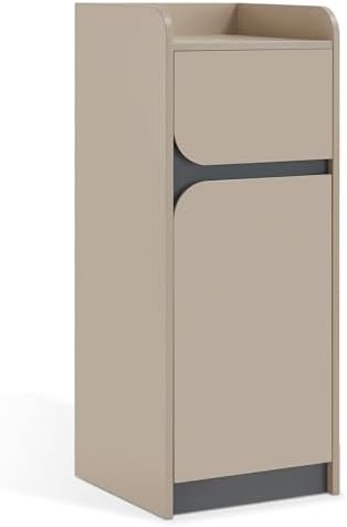 BarberPub Salon Spa Storage Cabinet with Drawer and Cabinet 2022 by BarberPub