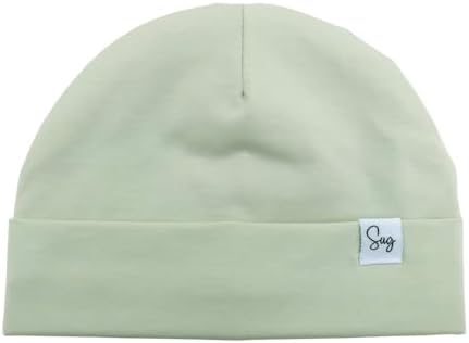 Jersey Beanie Hat for Newborn Baby Boys Girls Silky Satin Lined Hats Bonnet Toddler Infant Little Kids Beanies Caps by Sugarmelon