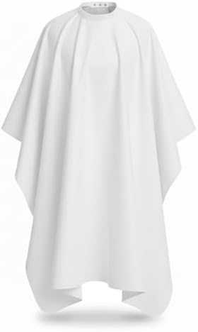 DONNA Professional Hairstyling Cape, Hair Cutting Cape with Extra Long Closure, M to XL, 100% Polyester by DONNA