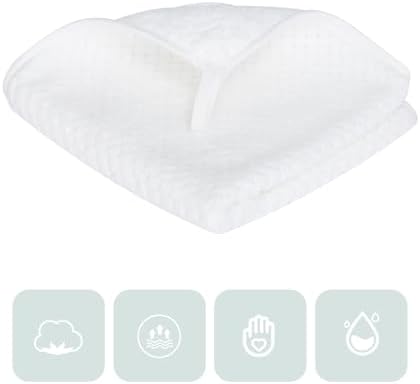 MaopaoBeauty Washcloth Set for Bathroom - Quick Drying - Ultra Soft Microfiber Absorbent Towel for Bath Fitness, Gym, Shower, Hotel, and Spa - 13x13 Inch | Set of 6, White - Image 2