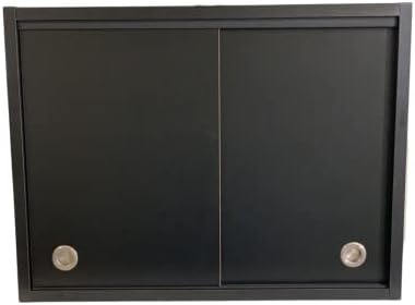Towel Cabinet Storage with Sliding Doors Wall Mounted 24 inches Long 18 inches High and 12 inches deepTLC-TC by Unknown
