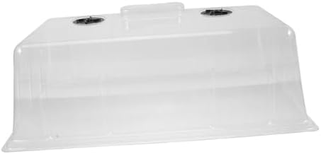 Plant Insulation Cover 54x29x18cm Plastic Air Vent Dome by ibasenice