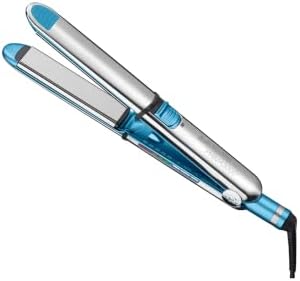 BaBylissPRO Nano Titanium Prima Ionic Hair Straightener – Professional Flat Iron & Curling Iron in One for Stylists, Pro Styling Hair Tool by Unknown